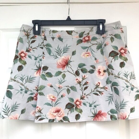 D & G Dolce & Gabbana Ittierre Floral Print Skirt-Size 32 - Picture 1 of 9